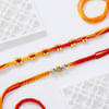 Swastik Macrame Rakhis - Set Of 2 Online