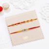 Buy Swastik Macrame Rakhis - Set Of 2