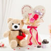 Sweet Affection Floral And Teddy Combo Online
