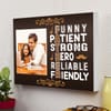 Gift Sweet Backronym Personalized Canvas