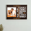 Sweet Backronym Personalized Canvas Online