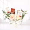 Gift Sweet Bloom with 3 Chocolates Gift Hamper