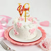 Sweet Elegant Bows Bento Cake