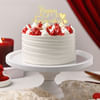 Gift Sweet Harmony Anniversary Red Velvet Cake (1 Kg)