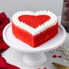 Gift Sweet Heart Red Velvet Cake