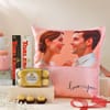 Sweet Love Chocolate And Cushion Valentine's Day Combo