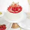 Buy Sweet Moments Christmas Cream Cake (1 Kg)