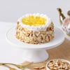 Buy Sweet Pineapple Cake and Bright Bouquet Gift Combo