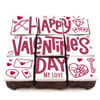 Sweet Romance Valentine's Day Brownies - Set Of 9 Online