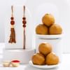 Sweet Traditions Bhaiya Bhabhi Rakhi Combo Online