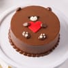 Buy Sweet Valentine Teddy Bear Chocolate Cake