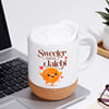 Buy Sweeter Than Jalebi Personalized Mug with Cork Base