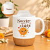 Sweeter Than Jalebi Personalized Mug with Cork Base