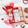 Gift Sweetheart Cherry Pendant & Chocolate Hamper