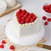 Shop Sweetheart Raspberry Chocolate Cake For Valentine’s Day (1 Kg)