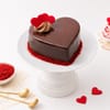 Gift Sweetheart Truffle Cake - 300g