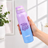 Buy Take It Easy Personalized Purple Water Bottle