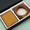 Tan Belt & Wallet Combo Online