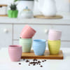 Gift Tea And Coffee Mugs - Pastel - Set Of 6