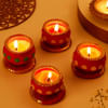 Gift Tea-light Candles with Platters