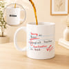 Teacher's Day Personalized Grammar Genius Mug