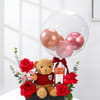 Buy Teddy And Blooms Valentines Day Gift Hamper