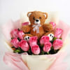 Buy Teddy Bear Love Bouquet