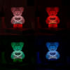 Shop Teddy Bear Love Personalized LED Lamp