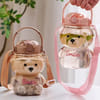 Teddy Bear Shaped Water Bottle - Assorted - Single Piece Online