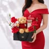 Buy Teddy Love Valentines Day Gift Arrangement