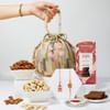 Temple Bhaiya Bhabhi Rakhi And Treats Hamper Online