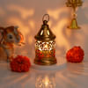 Temple Shaped Tea Light Holder With Candle Online