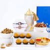 Tempting Besan Laddoo And Rakhi Hamper Online