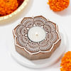 Shop Tempting Dry Fruit Sweets And Diya Combo For Diwali