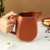Gift Terracotta Color Ceramic Jug