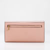 Shop Textured Two-fold Women's Wallet - Peach Pink
