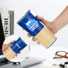 The Good Stuff - Personalized Blue Tumbler For Men Online