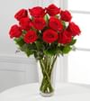 The Long Stem Red Rose Arrangement by FTD Online