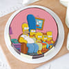 Buy The Simpsons Family Photo Cake