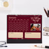 Gift The Year Of Love - Personalized 2025 Desk Calendar