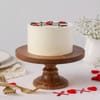 Buy Tic-Tac-Toe Vanilla Cake For Valentine's Day (300g)