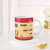Gift Ticket To Dubai Personalized Mug