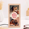 Shop Timeless Glow Personalized LED Photo Frame For Couple