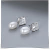 Buy Timeless Grace Sterling Silver Pearl Earrings