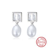 Timeless Grace Sterling Silver Pearl Earrings Online