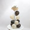 Gift Timeless Monochrome Anniversary Balloon Arrangement