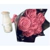 Timeless Silk Roses & Scented Candle