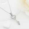 Gift Timeless Silver Heart Pendant And Sweet Treats Hamper