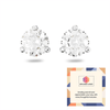 Timeless Swarovski Solitaire Earrings
