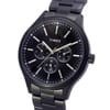 Gift TIMEX Analog Watch for Men with Round Dial Black Wrist Watches